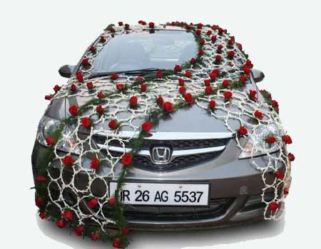 Wedding Car Decoration - Marbella Wedding Guide