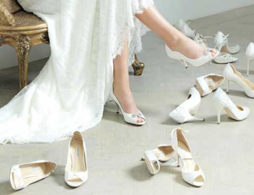 The dilemma with the wedding shoes