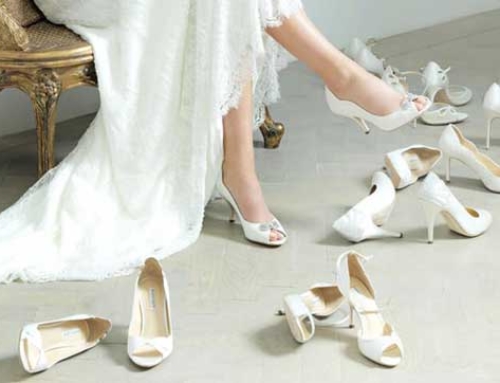 The dilemma with the wedding shoes